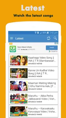 Tamil HD Video Songs android App screenshot 5