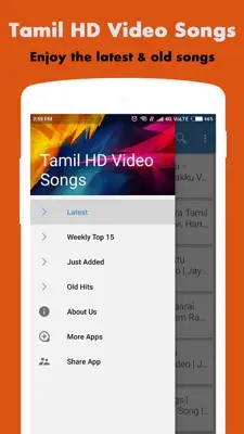 Tamil HD Video Songs android App screenshot 6